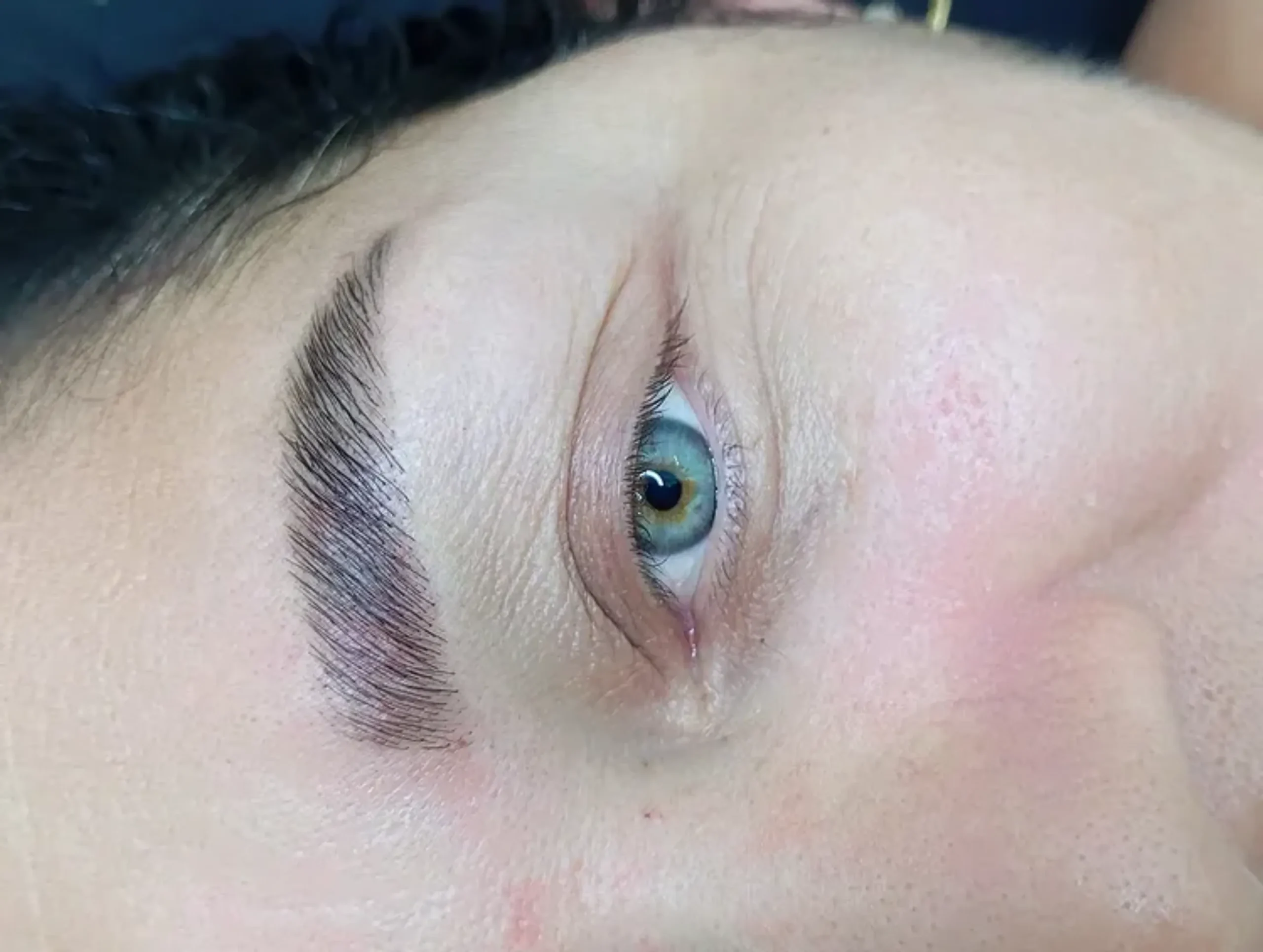 modern cosmetic eyebrow tattoo